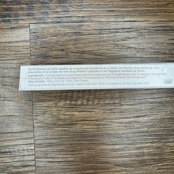 Lime light LIMELIFE BY ALCONE ENDURING LIP Color ROUGE Cherry Pie NEW - Picture 4 of 4